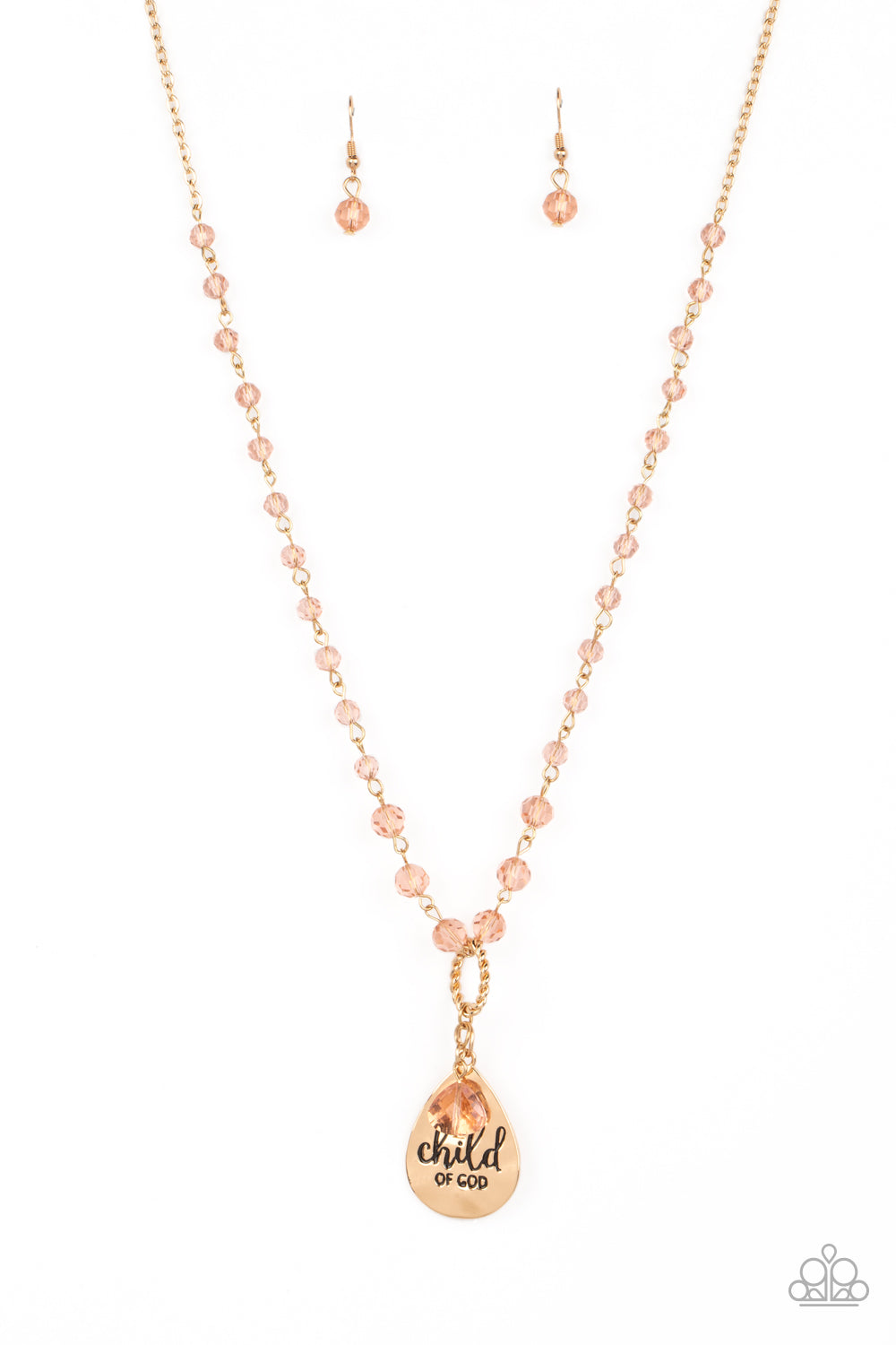 Divine Dance - Gold Necklace - Paparazzi Accessories
