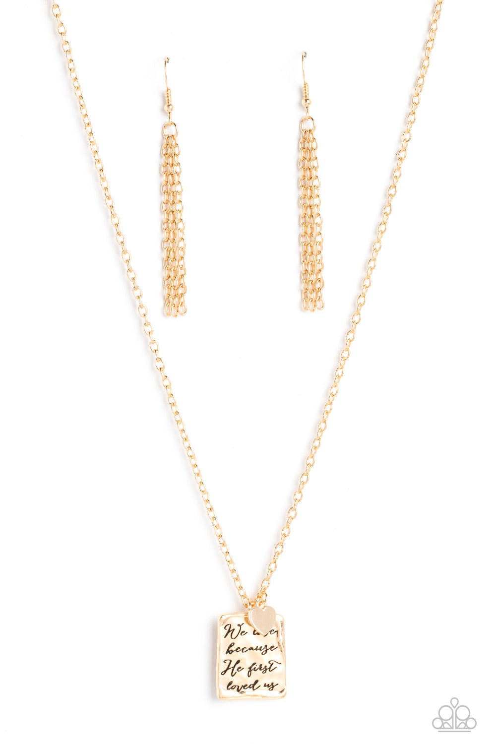 Divine Devotion - Gold Necklace - Paparazzi Accessories