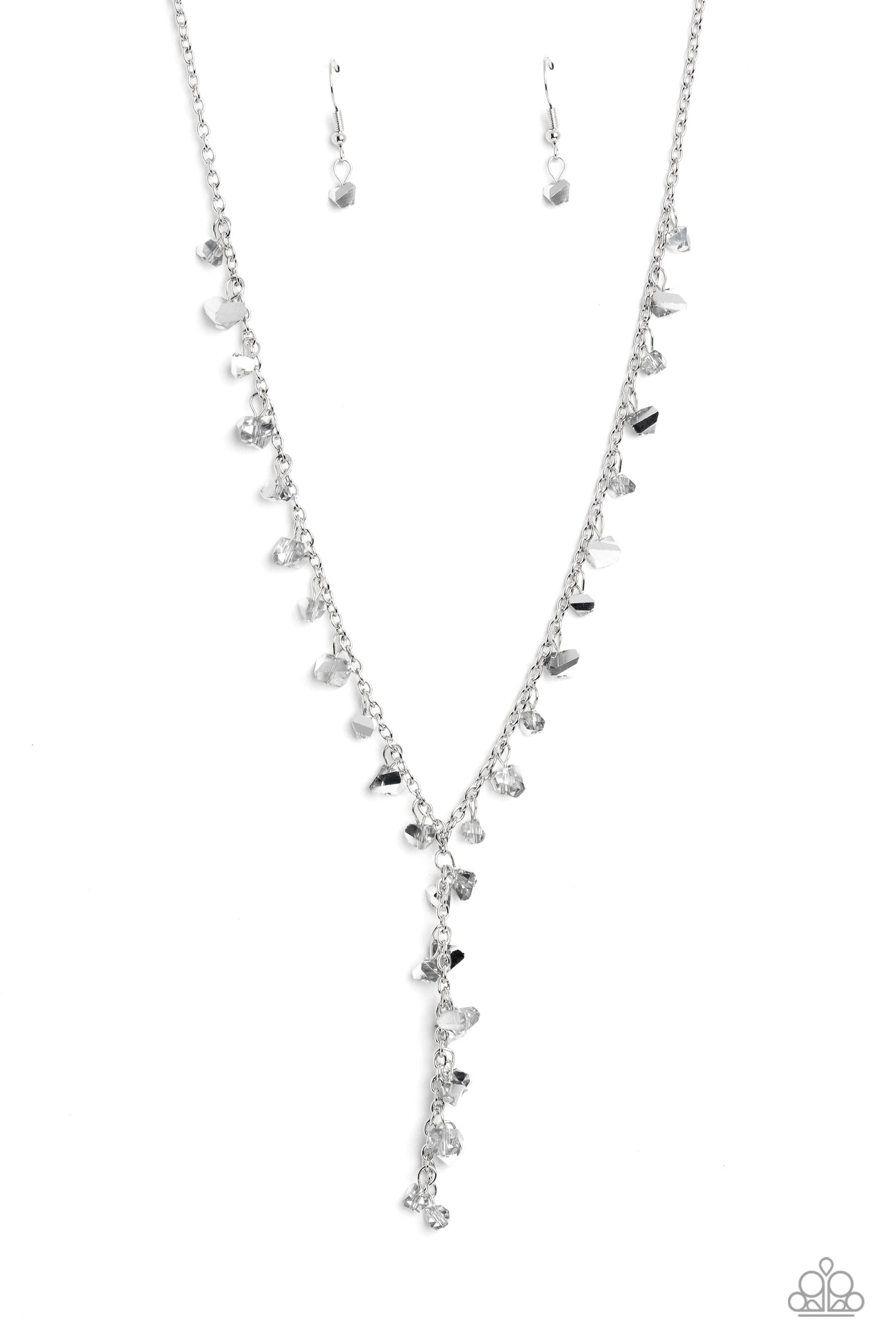 Chiseled Catwalk  Necklace - Silver