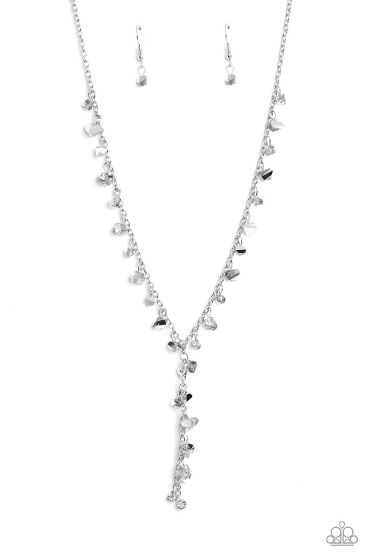 Chiseled Catwalk  Necklace - Silver