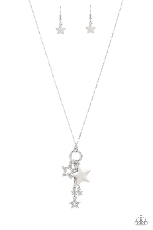 Starry Statutes - White Star Necklace