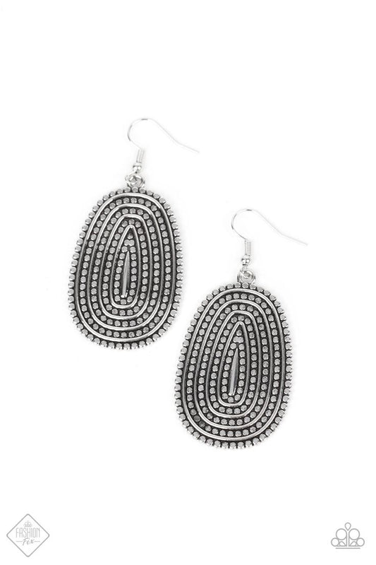 Desert Climate Silver Earrings