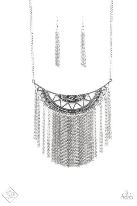 Empress Excursion Silver Necklace