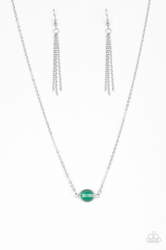 Fashionably Fantabulous Green Necklace
