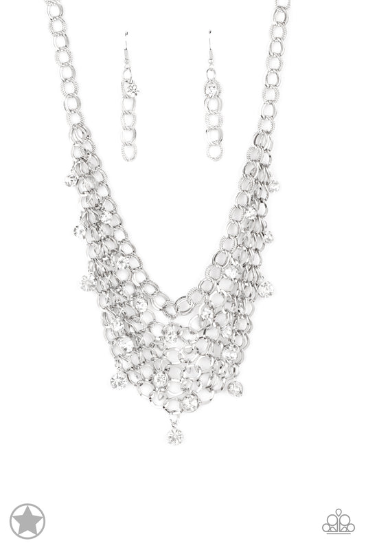 Fishing for Compliments Silver Necklace Blockbuster HR