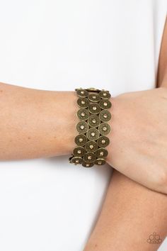 Forgotten Treasure Brass Bracelet