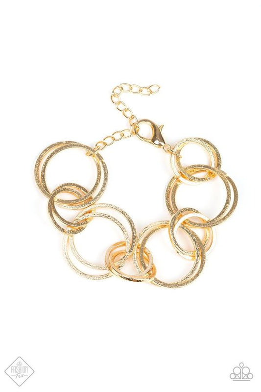Give Me A Ring Gold Bracelet