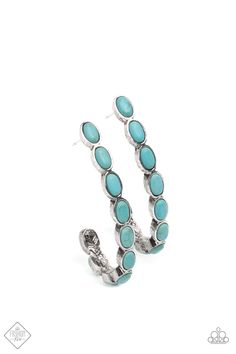 Kick Up A Sandstorm Turquoise Earring