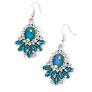 Magic Spell Sparkle Blue-Green Earrings - Paparazzi