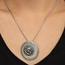 Make Me A Medallion-aire Silver Necklace - Paparazzi