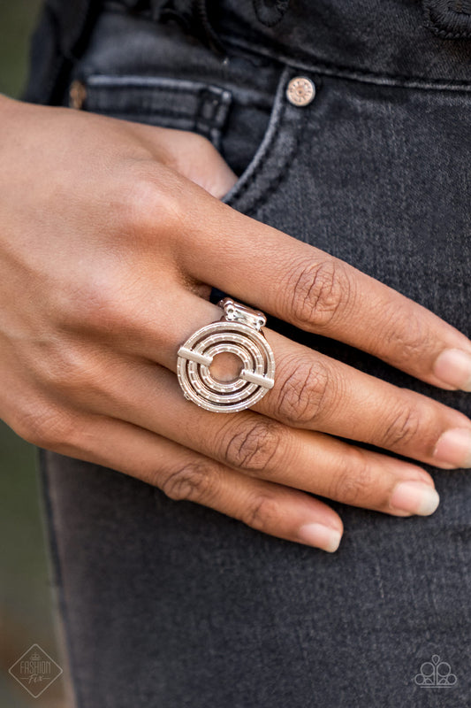 Open Up Silver Ring