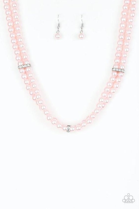 Put On Your Party Dress Pink Pearls