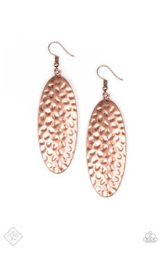 Radiantly Radiant Copper Earrings FF