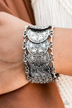 Tribal Treasure Cove Silver Bracelet FF